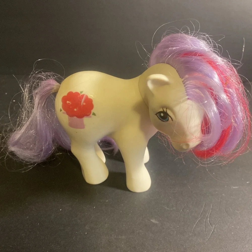 Rose: My Little Pony MLP Vintage Magic Message MM Magic Hat #8 G1